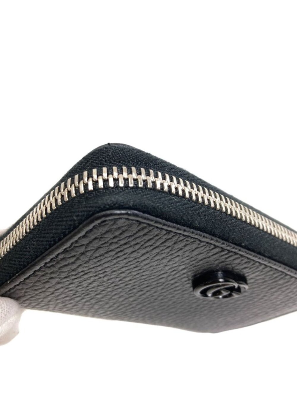 Gucci GG Marmont Double G Coin Purse Leather - Picture 7 of 8